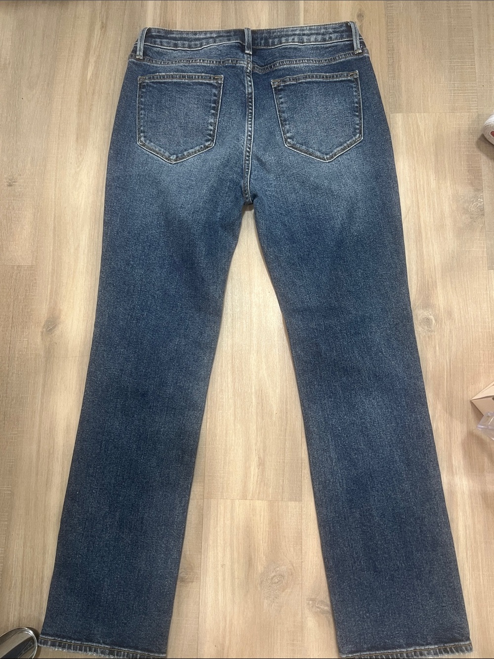 Driftwood Blue Washed Jeans - Classic Straight Fit - Picture 2 of 2